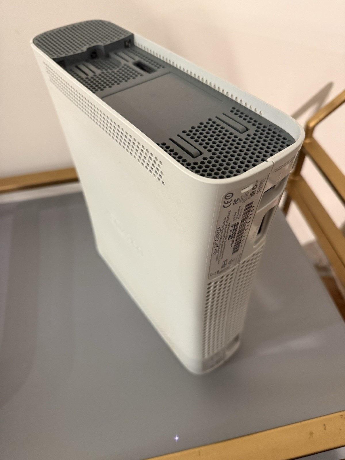 Xbox 360 Video Game System Console Only *for Part Repair Broken