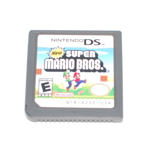 New Super Mario Bros. (Nintendo DS) Cartridge + Case – TESTED WORKING