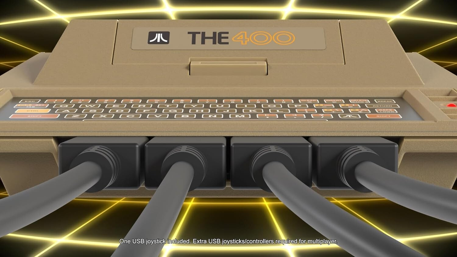 The 400 Mini 2024 Atari Retro 400 Mini Computer Console With 25 Built-in Games