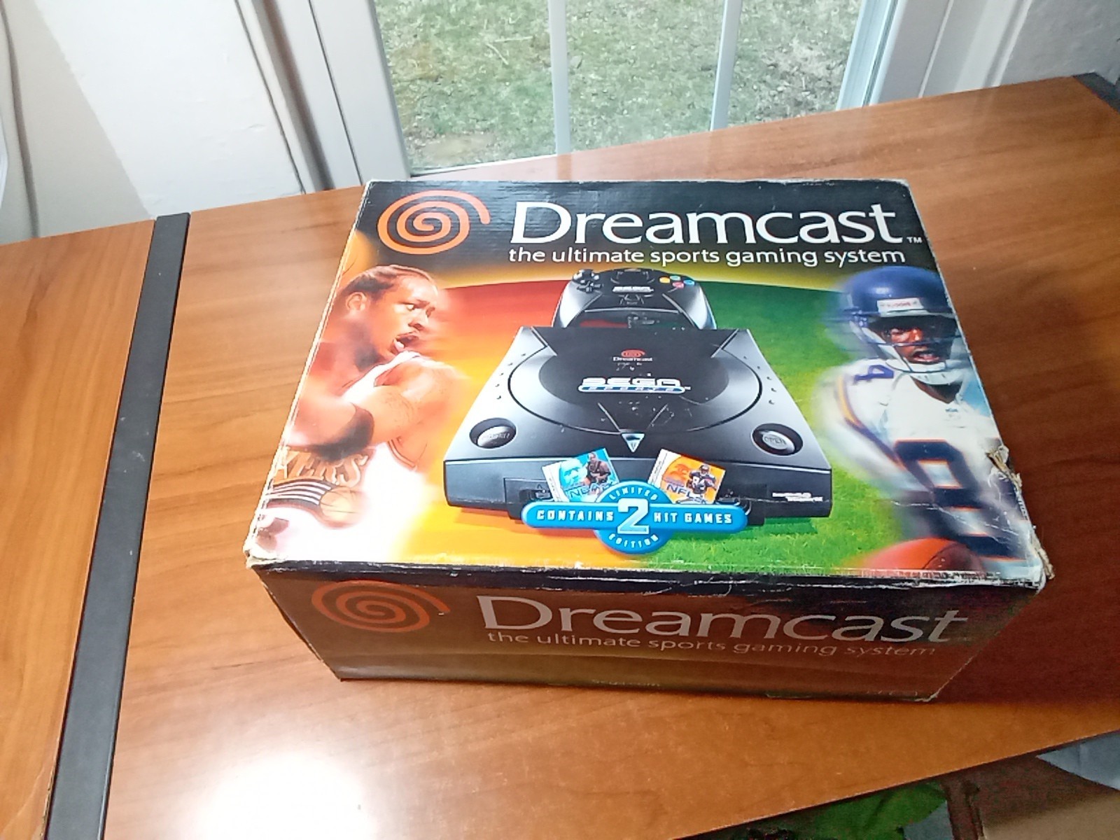 Sega Dreamcast Sports Edition Black Console Bundle NTSC USA Box + Manual TESTED