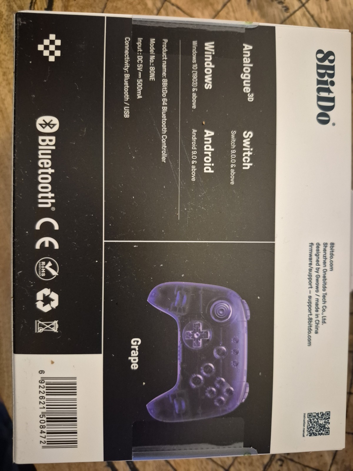 Analogue 3d Console Funtastic Grape Limited Edition + Controller + Free N64 Game