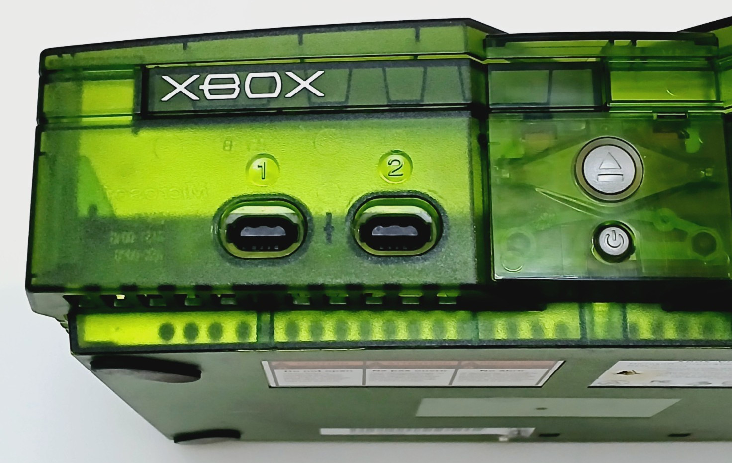 Microsoft Original Xbox Halo Special Edition Console Green – For Parts