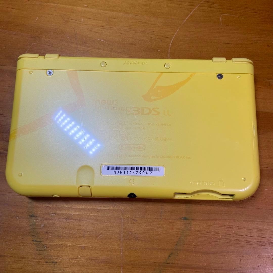 New Nintendo 3DS LL Console, Pikachu Yellow, 6095 From Japan