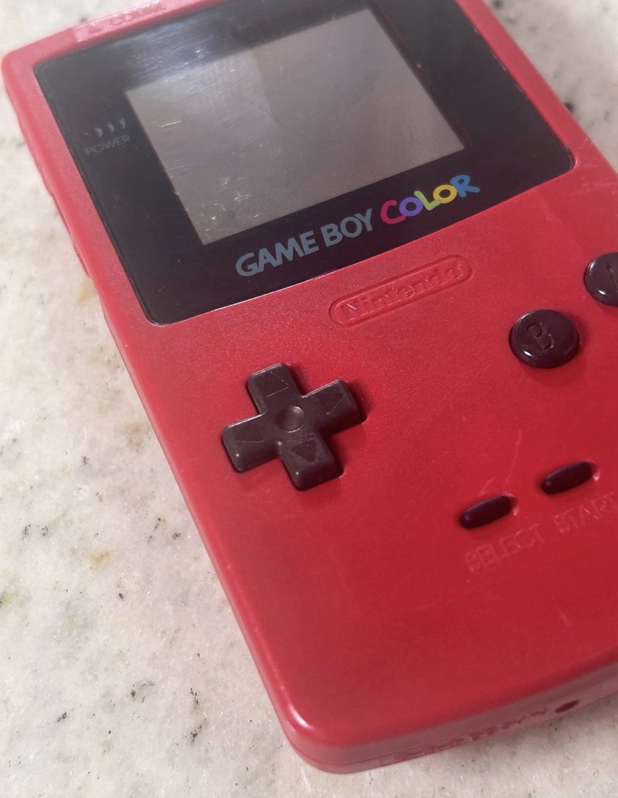 Nintendo Game Boy Color Handheld Game Console CGB-001 Strawberry