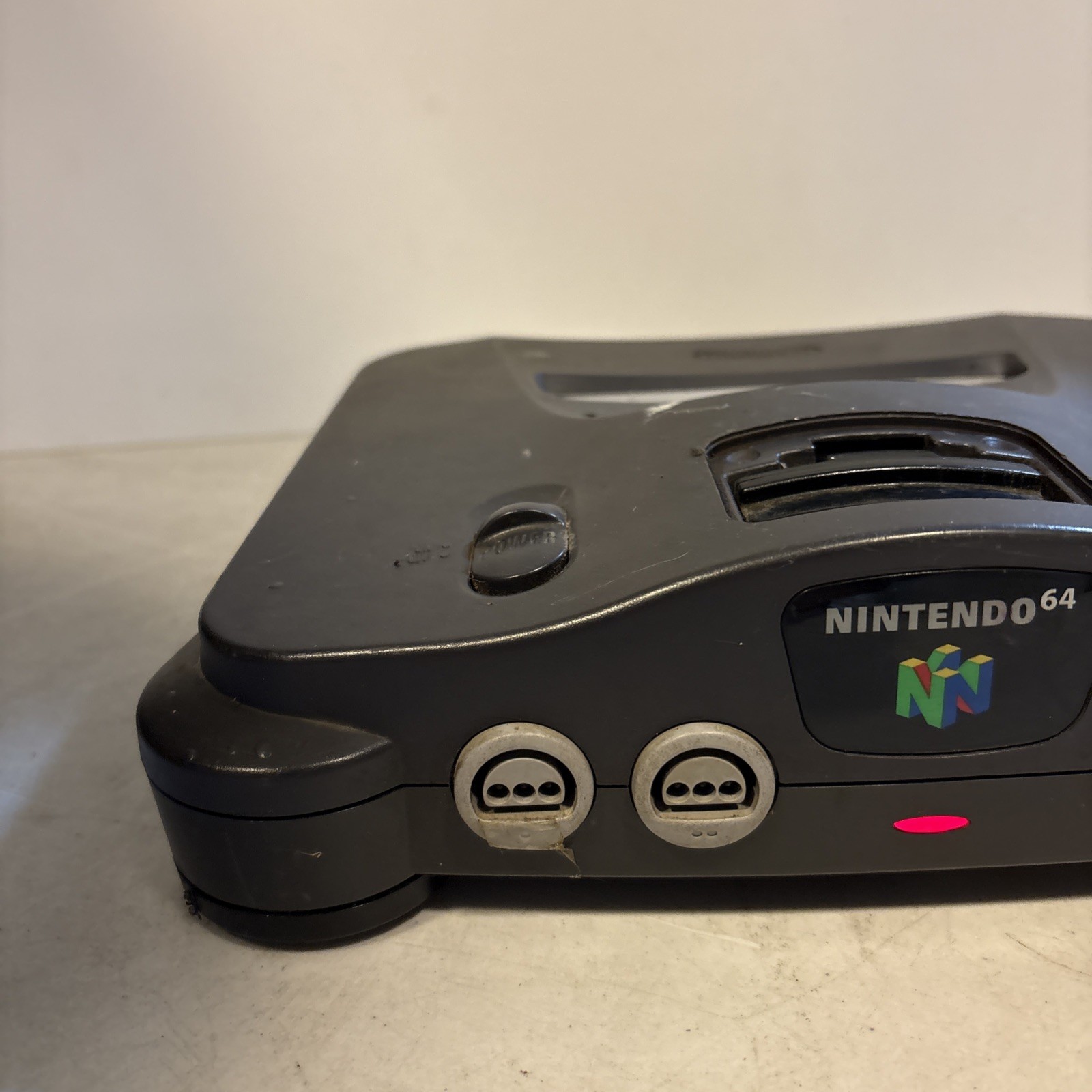Nintendo 64 System – Home Console – Charcoal Gray – POWER CORD ONLY – TESTED!