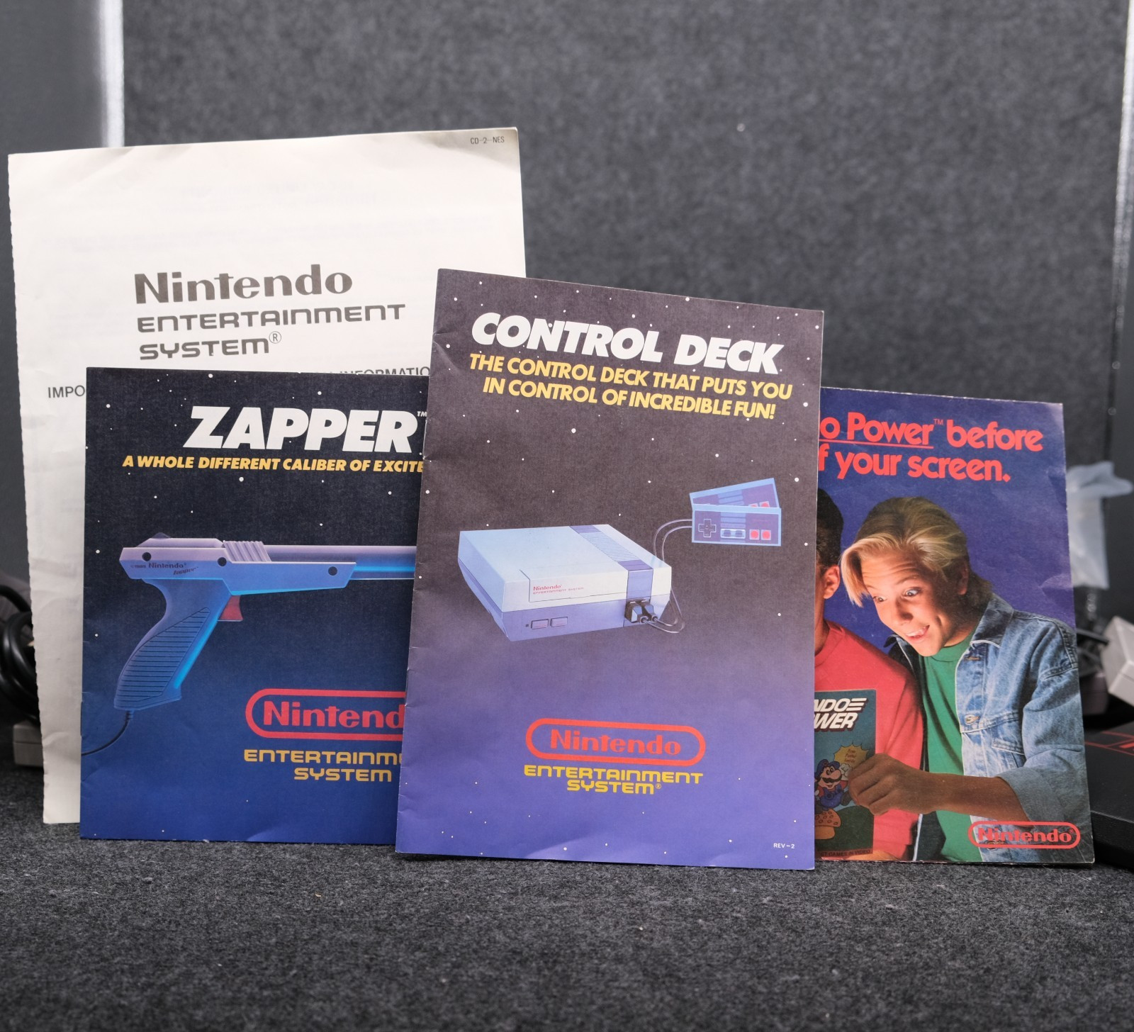 NES Action Set CIB – Authentic Great Condition