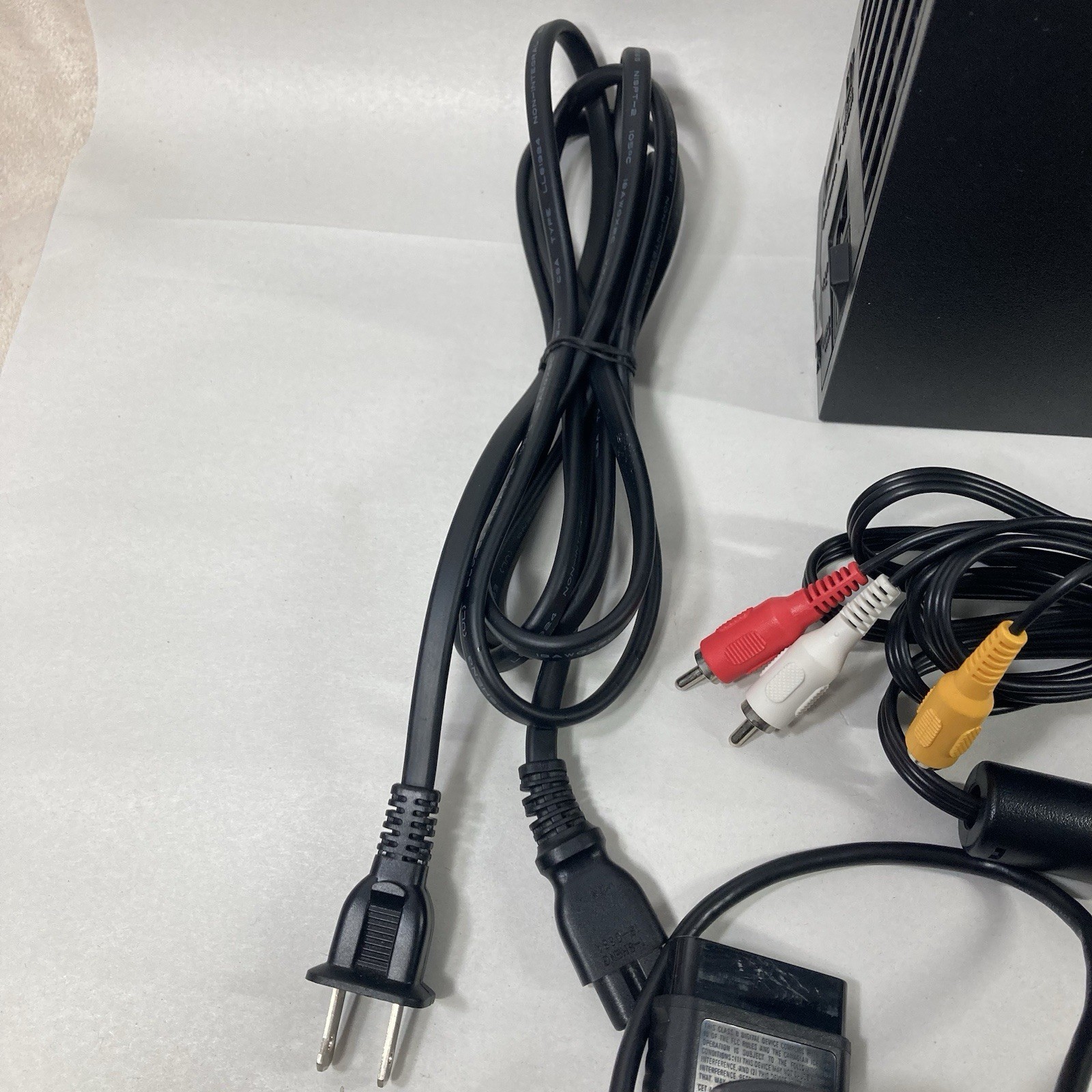 Sony PlayStation 2 50001 Model 2 Controllers & All Cords Tested and Working