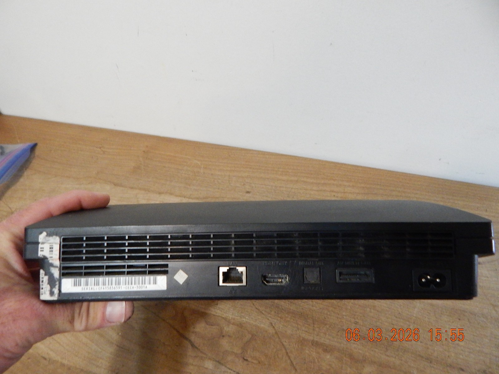Sony PlayStation 3 Slim PS3 CONSOLE ONLY TESTED AND WORKING