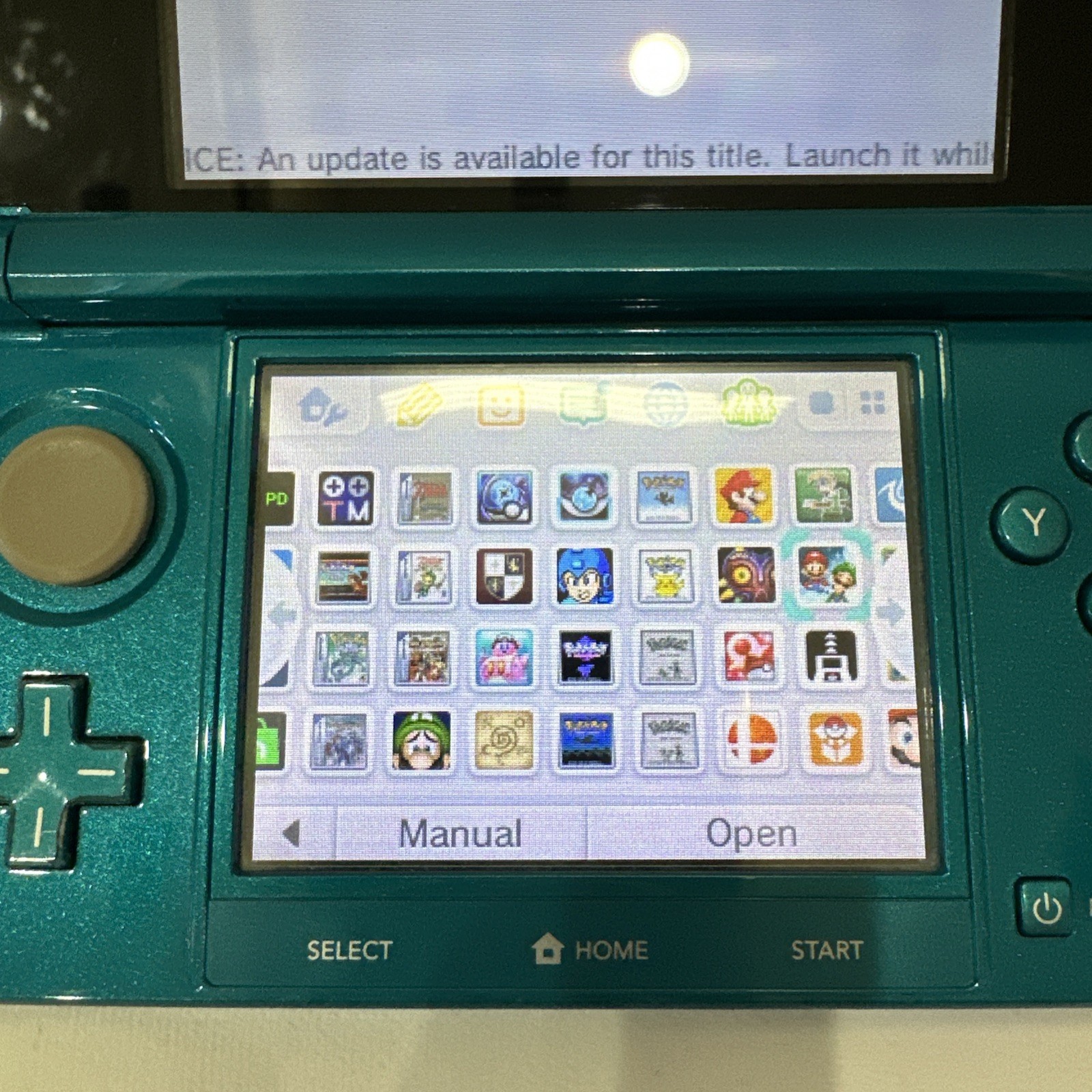 *TESTED* JAPANESE Nintendo 3DS Aqua Blue Console Complete In Box CIB #G65