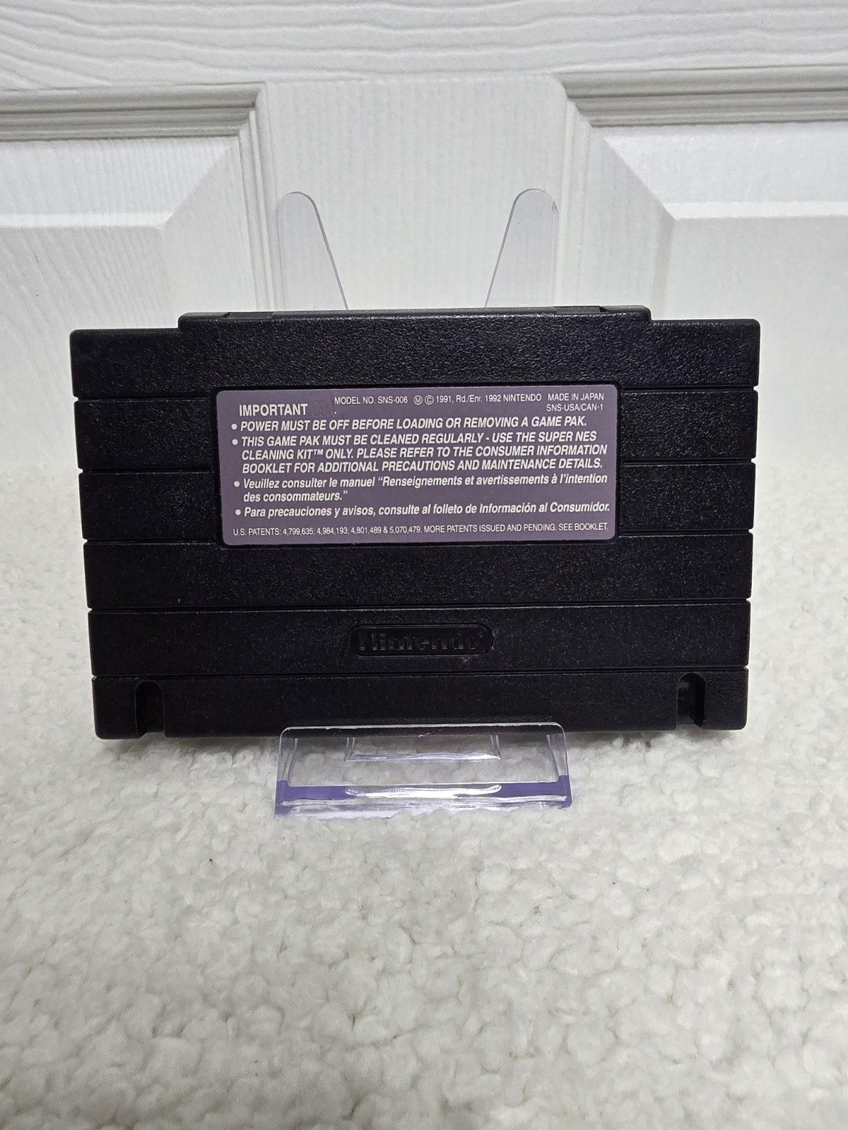 Super Nintendo SNES System Console Bundle w/ Oem Cables & Killer Instinct Game