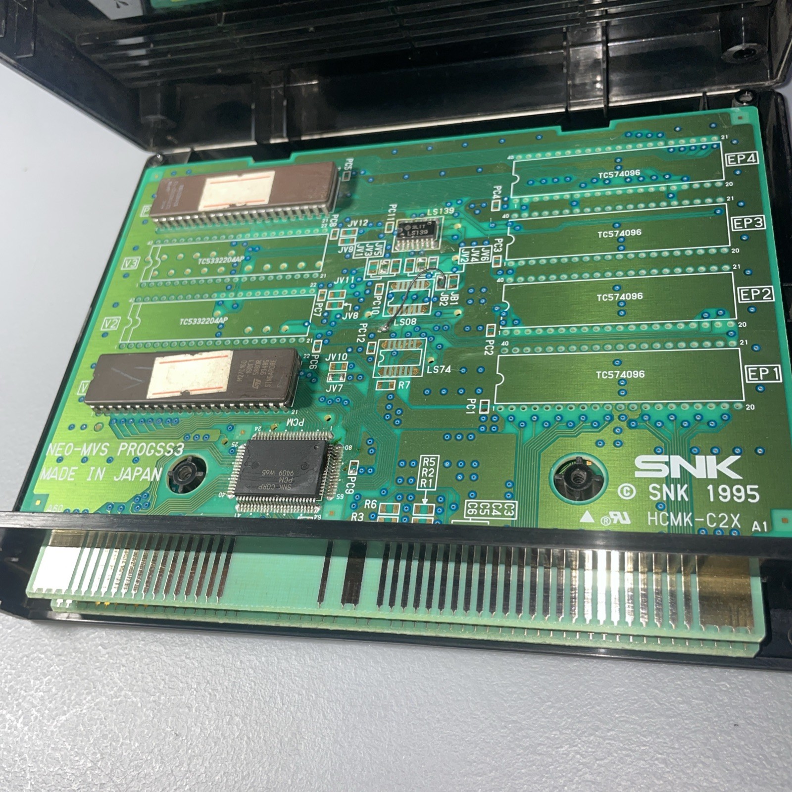 Blues Journey Raguy SNK NEOGEO MVS Arcade Cartridge, Working Item