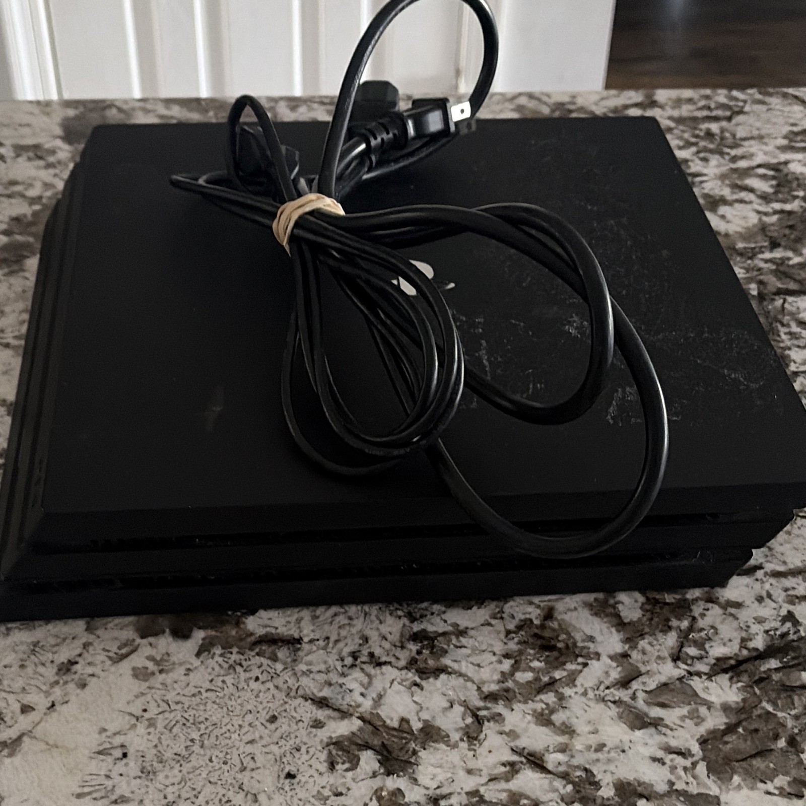 Sony PlayStation 4 Pro Black Console Wi-Fi Blu-Ray Compatible with Power Cable