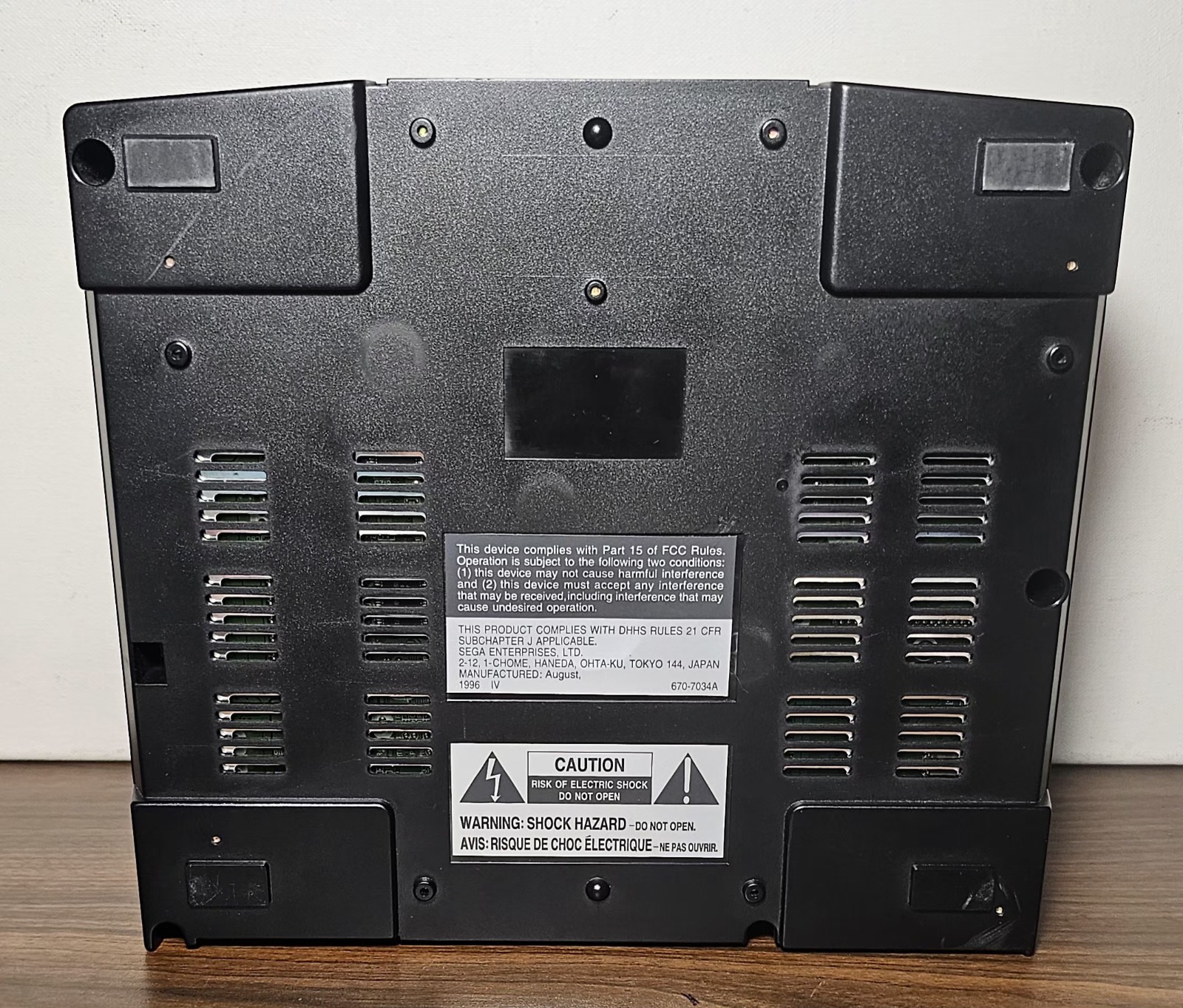Sega Saturn Console Only MK-80000A -FOR PARTS OR REPAIR-