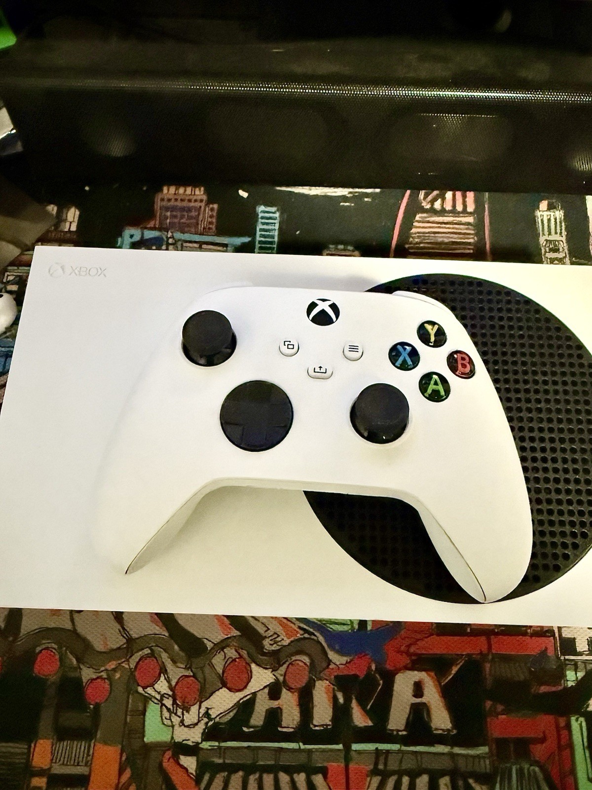 Microsoft Xbox Series S 512GB White, Two Controllers, W/ Power Cable