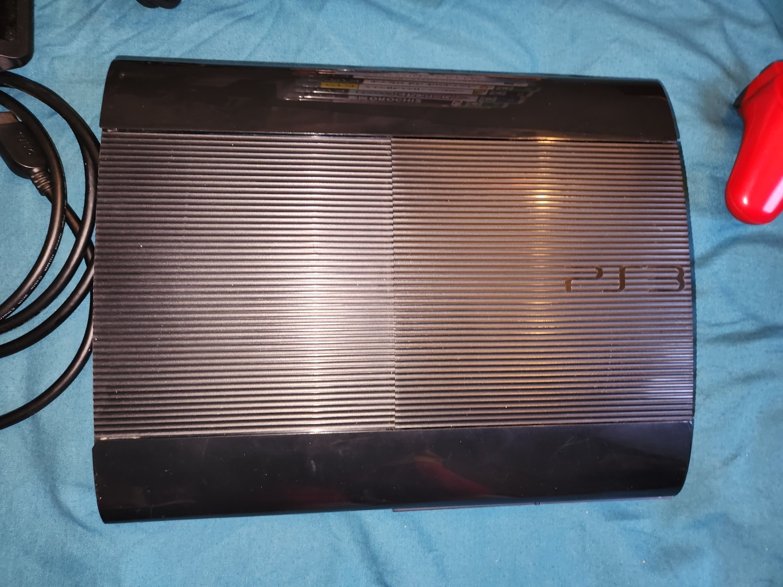 Sony Ps3 PlayStation 3 250GB Super Slim Console Bundle X10 Games 💯🎮
