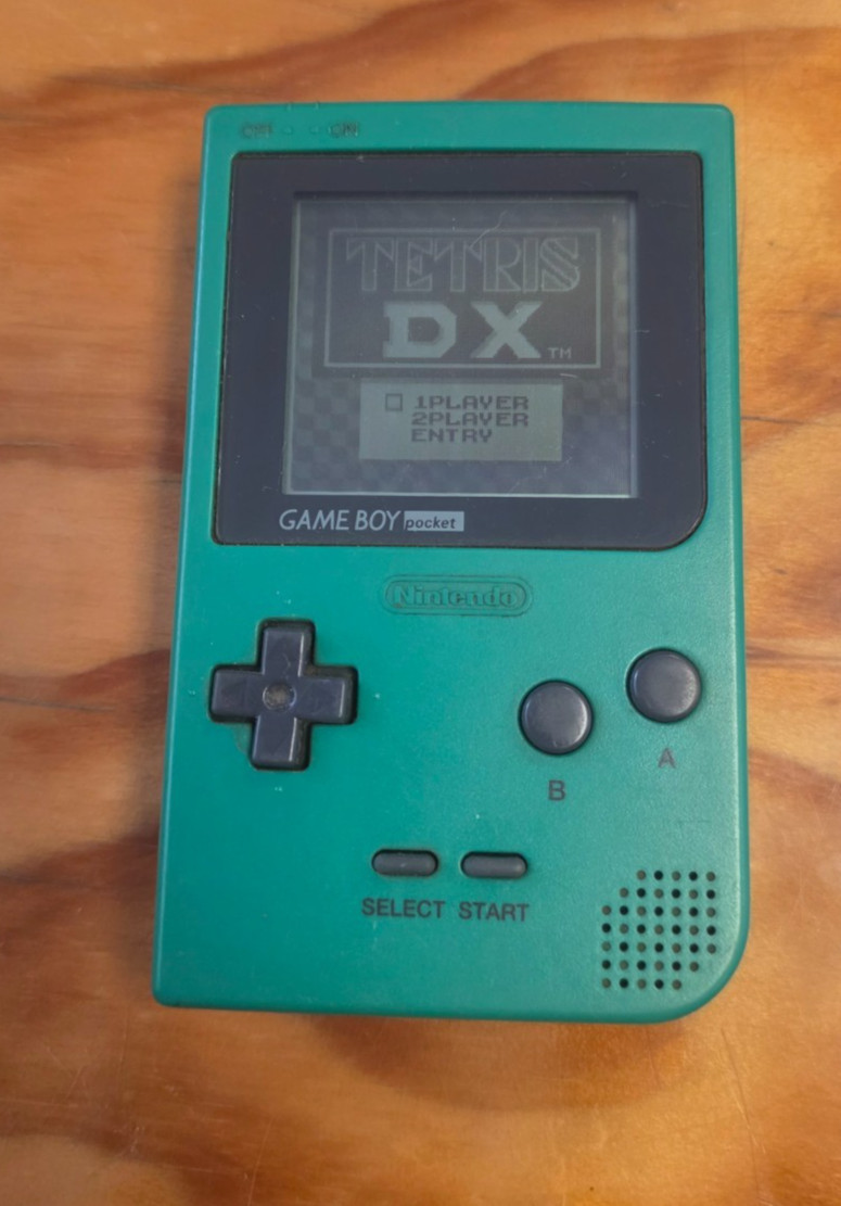 Nintendo Game Boy Pocket Green MGB-001, USA Version, BUTTON ISSUES!