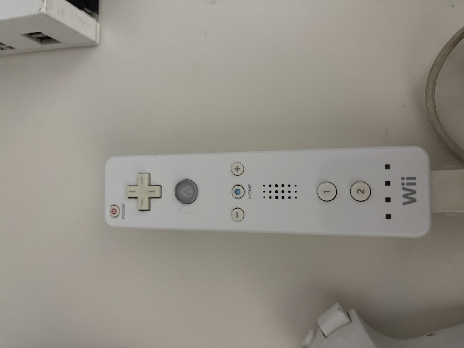 Nintendo Wii White Console no cords Remote & Nunchuk Bundle untested unknown