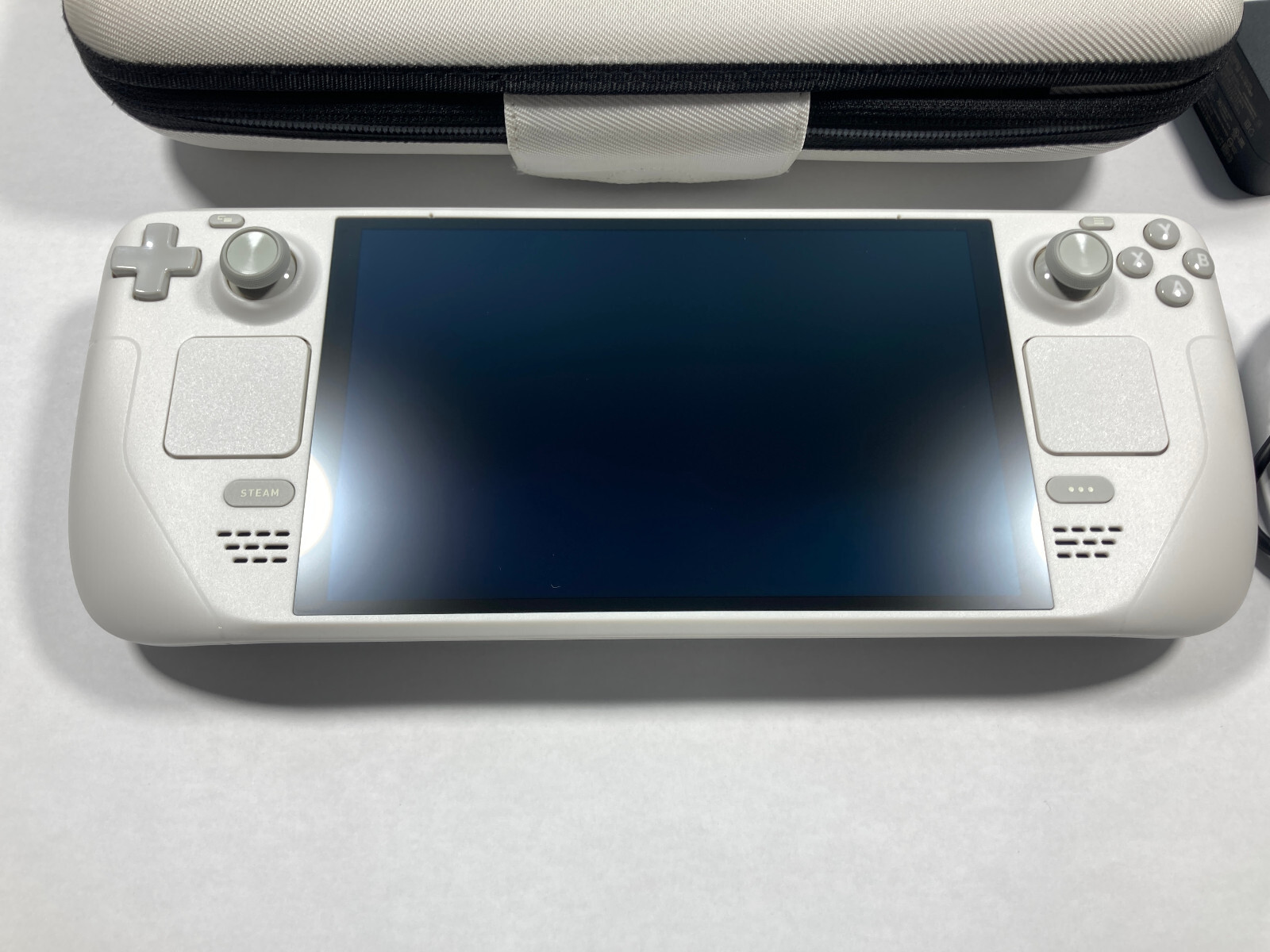 Valve Steam Deck OLED Limited White Edition 1TB Handheld Console with Case