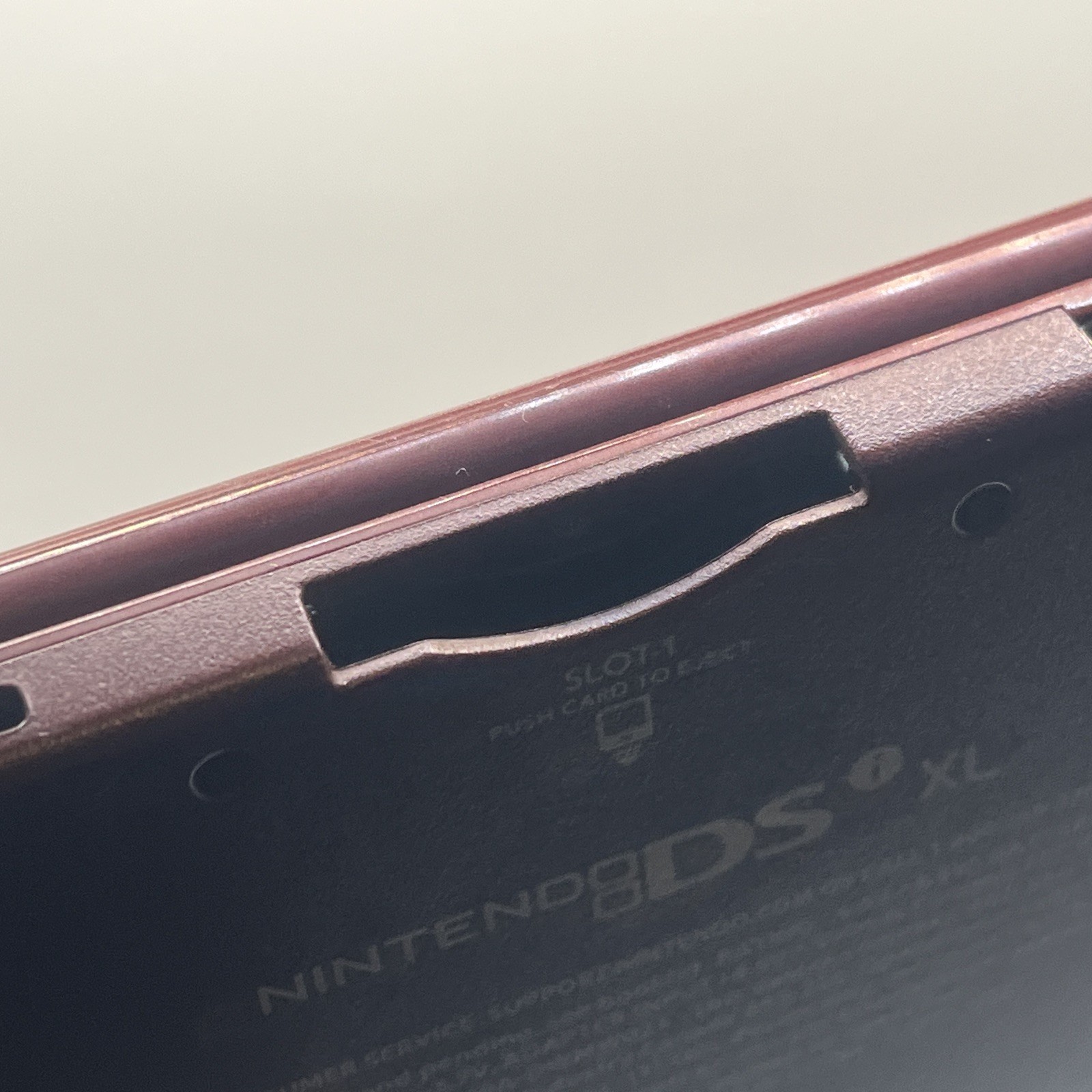 Nintendo DSi XL Launch Edition Handheld System – Burgundy Tested Working