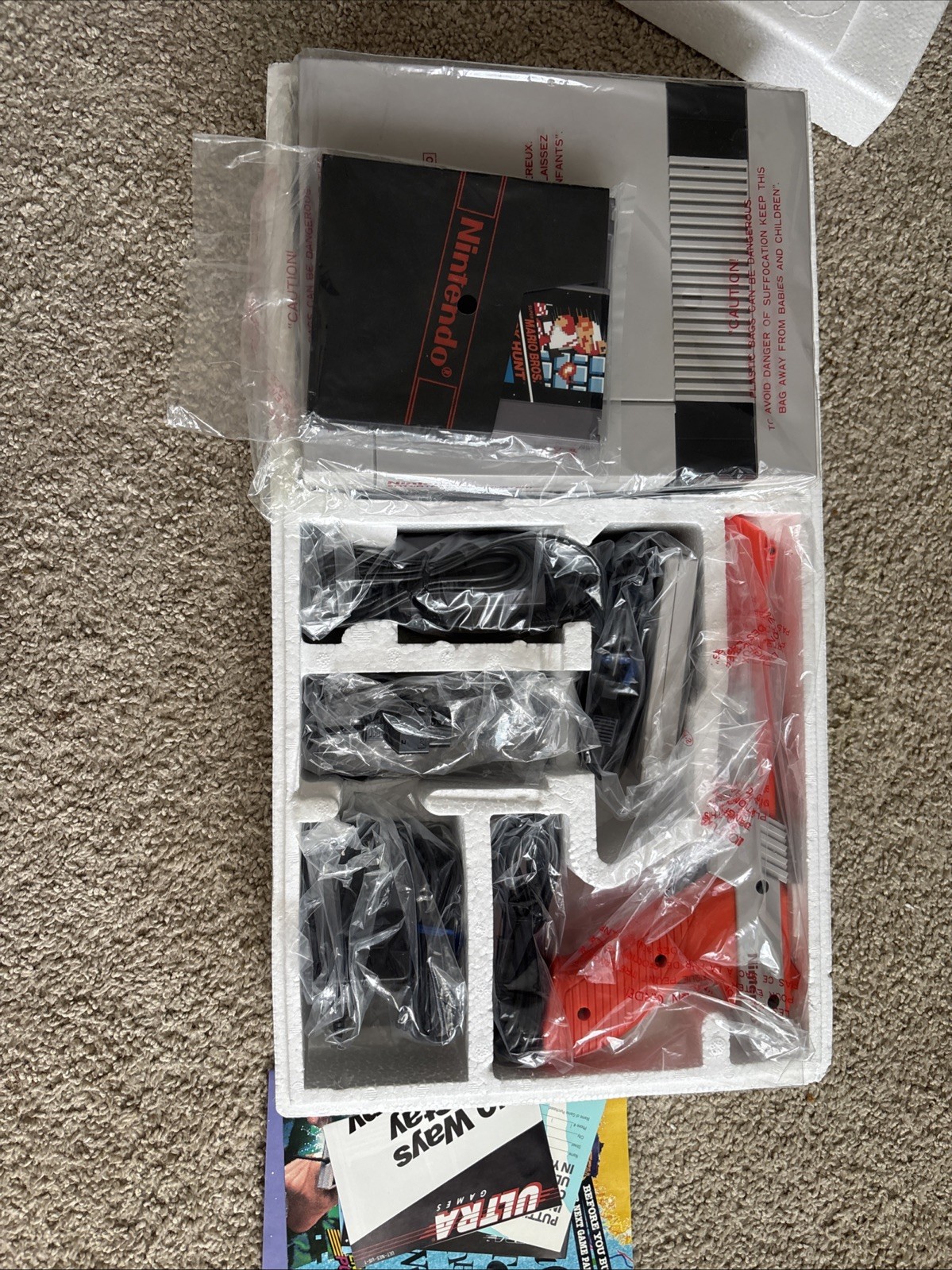 New Nintendo NES Action Set Home Console – White/Gray