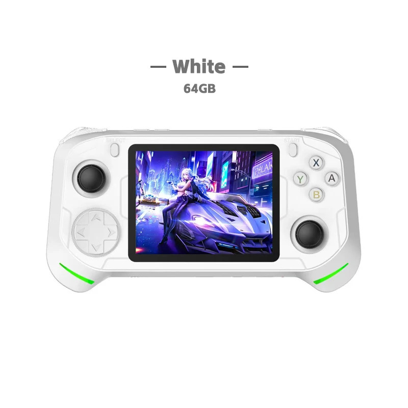 RX6H Retro Handheld Game Console Linux System 3.5 Inch IPS Screen Portable Pocke