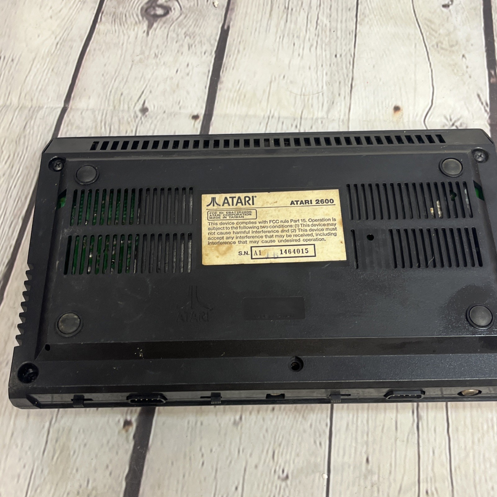 Atari 2600 Jr. Game Console *NO CORDS, GAMES OR CONTROLLERS – TESTED*