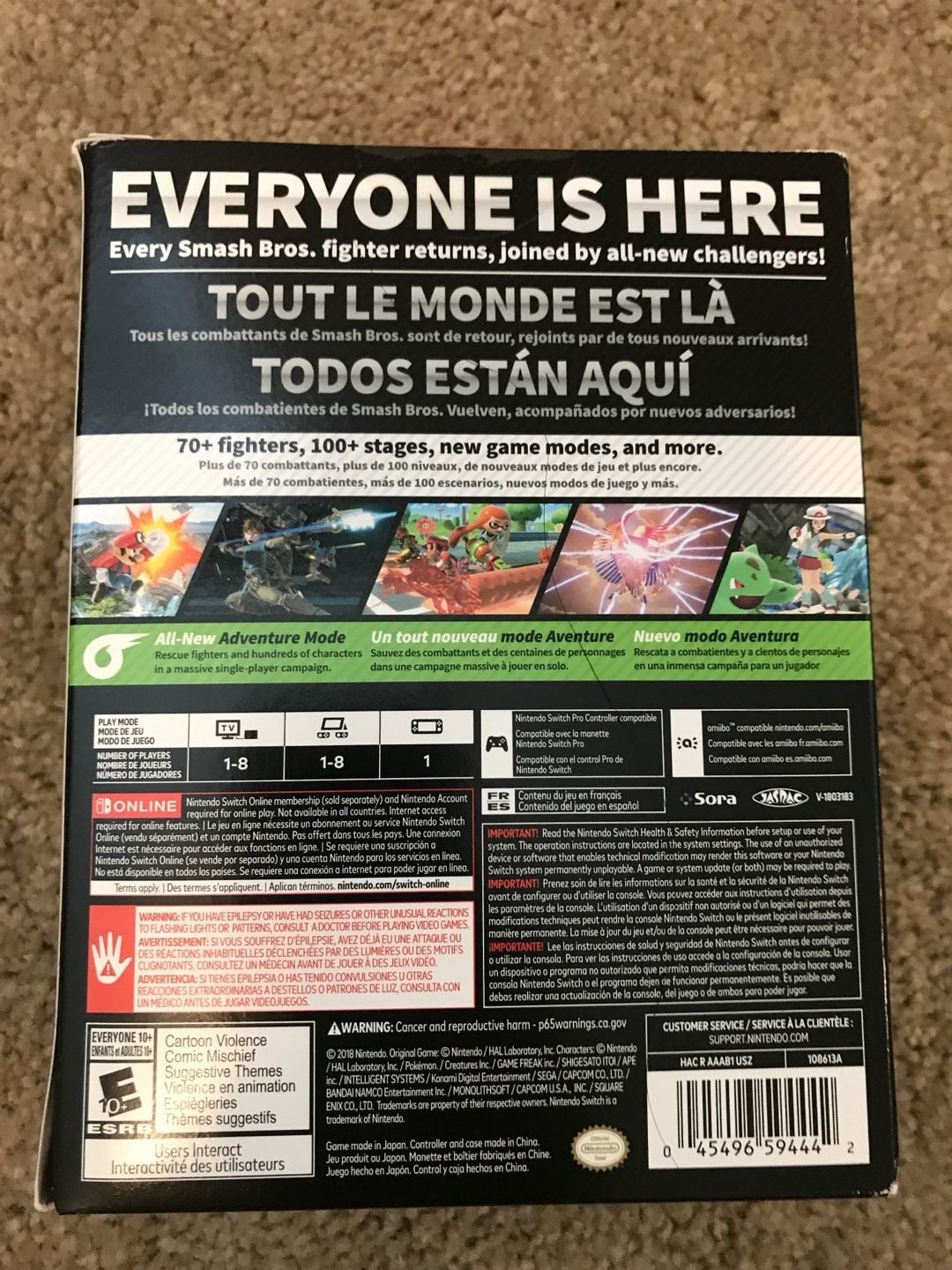 NO CONSOLE INCLUDED Super Smash Bros. Ultimate Special Edition (Nintendo Switch)