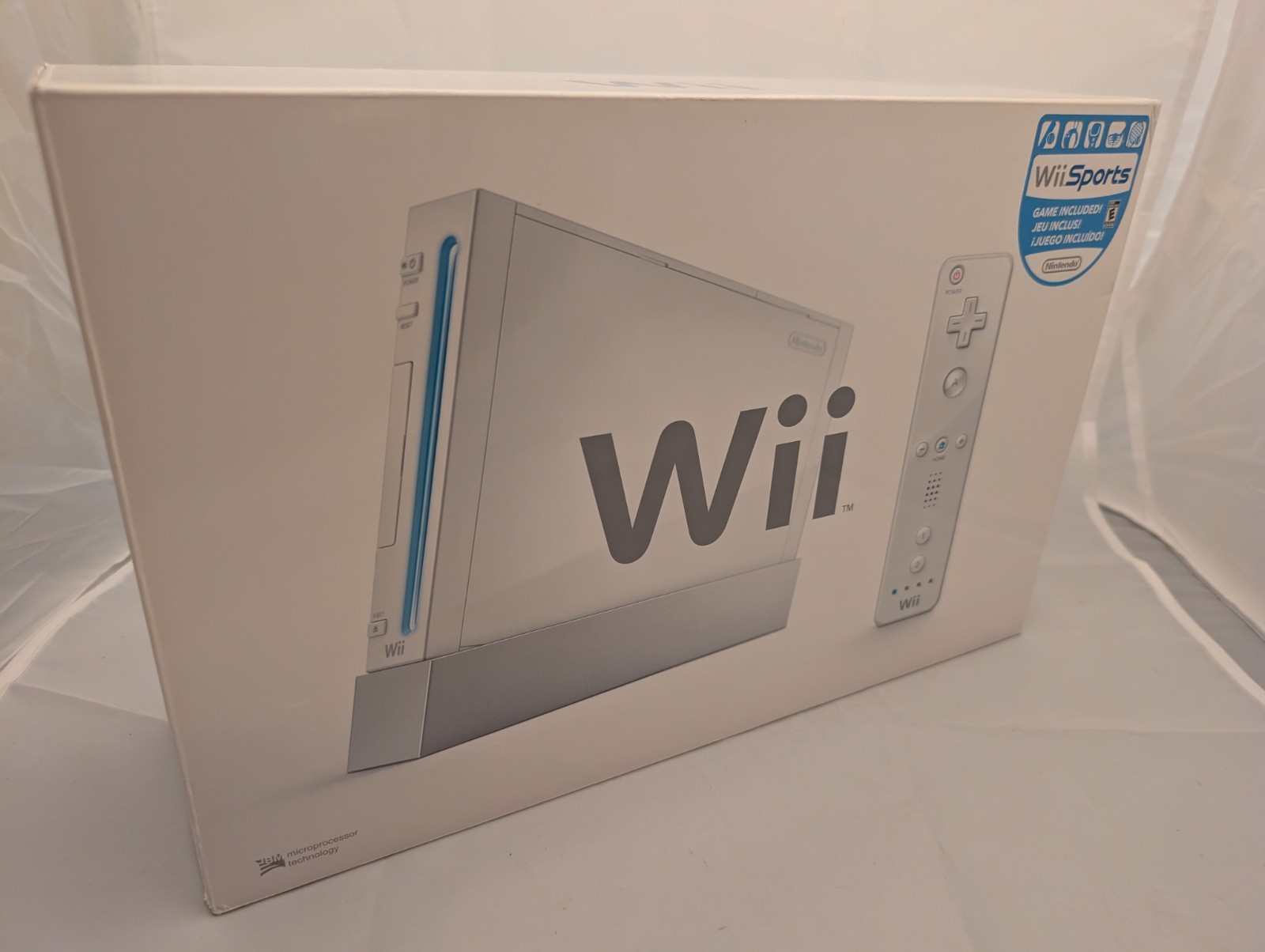 Nintendo Wii White Console Bundle RVL-001 BRAND NEW Never Played Open Box