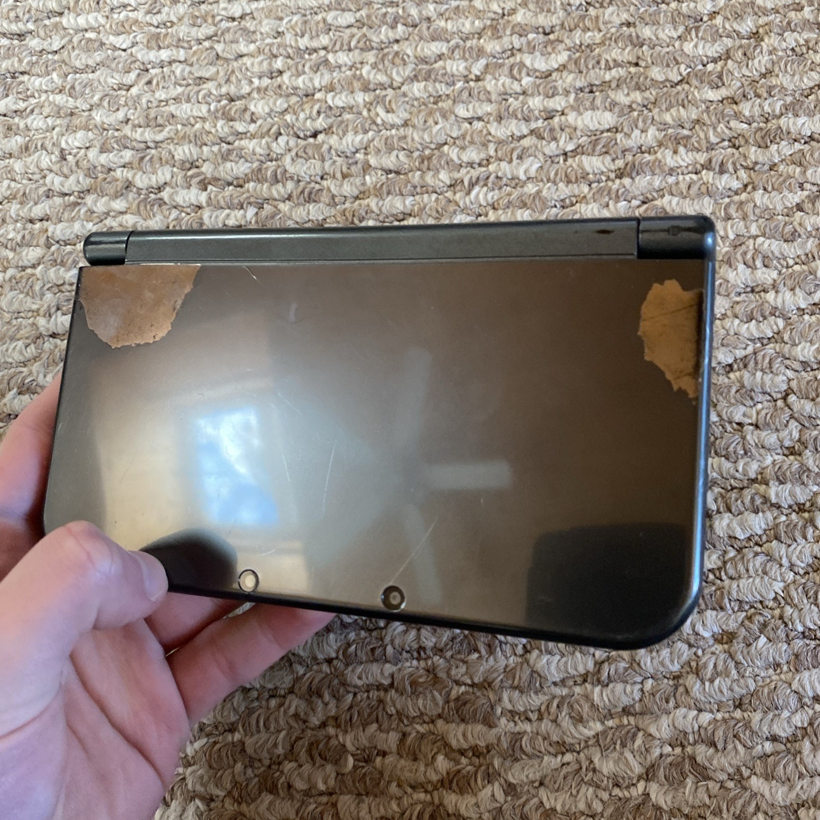 New Nintendo 3DS XL Metallic Black USA With Charger And Stylus Good Screens