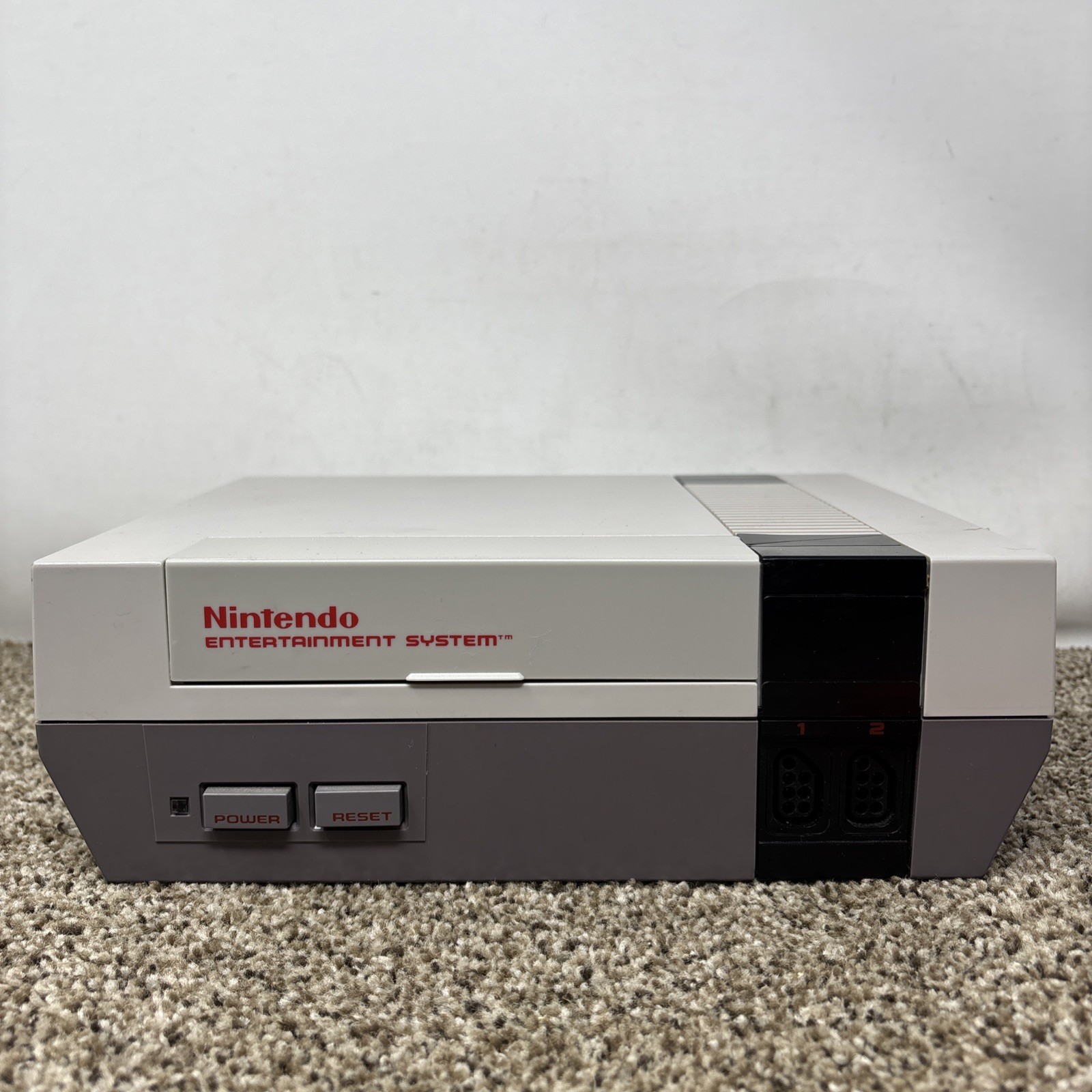 1985 Original NES Nintendo System Console + New 72 Pin Authentic Tested Bundle