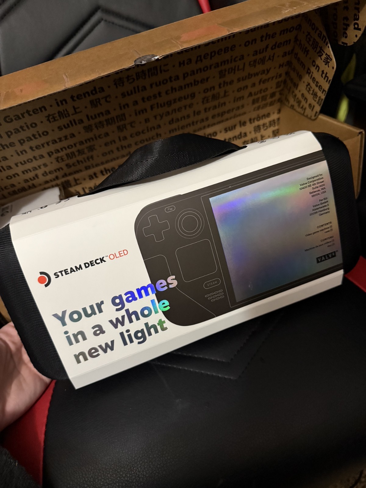 Steam Deck OLED 1 TB w/ Carry Case , Dock and Power Adapter