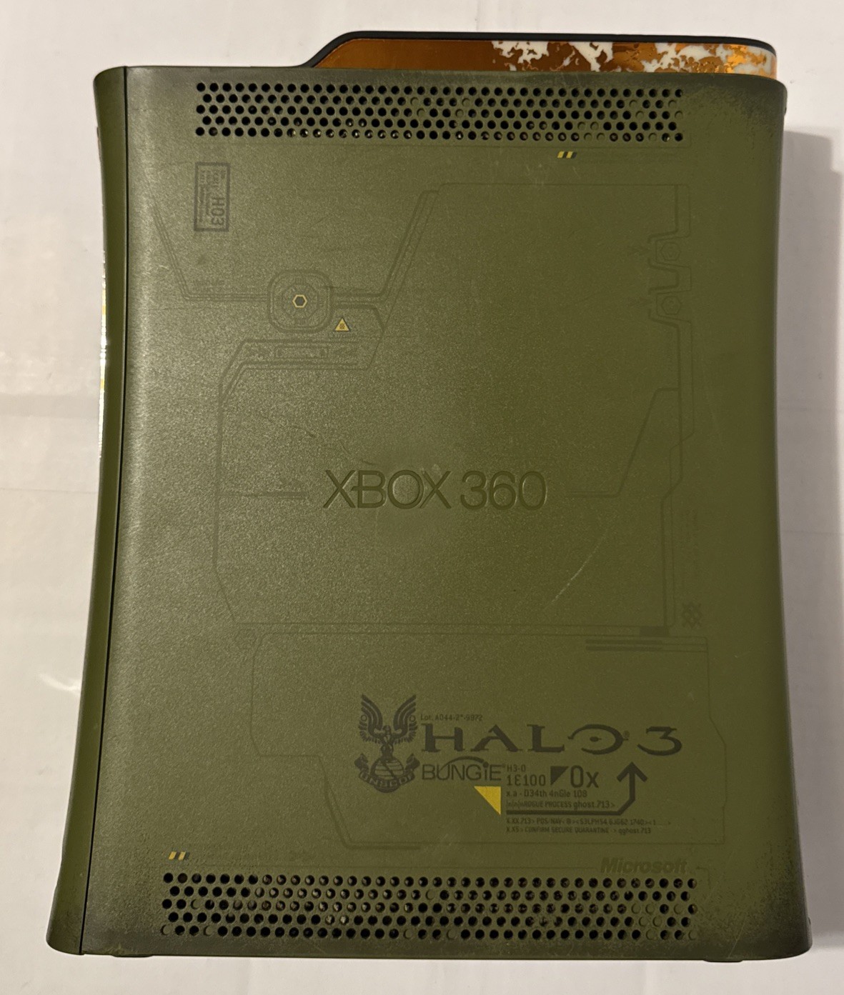Halo 3 Special Edition Xbox 360 Console Only w OEM 20GB HDD Deep Cleaned 👀 Read