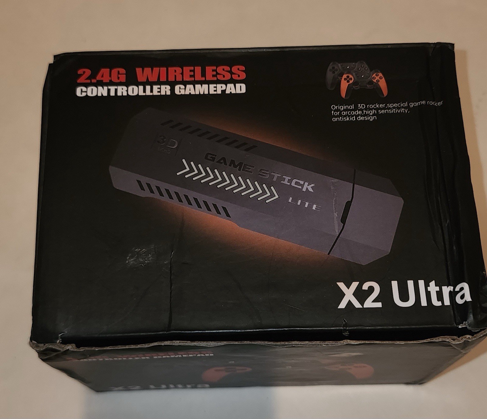 Retro Game Stick 128G 35000+Games Wireless Retro Game Consoles for TV 2.4 G