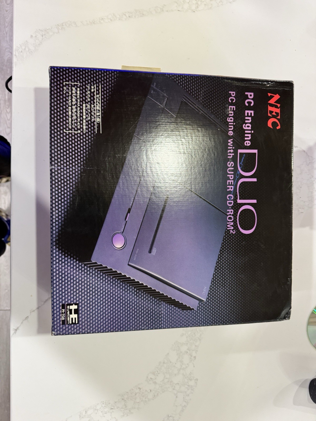 PC Engine Duo Open Box CIB NEC PI-TG8 Amazing Cond. Tested Japan