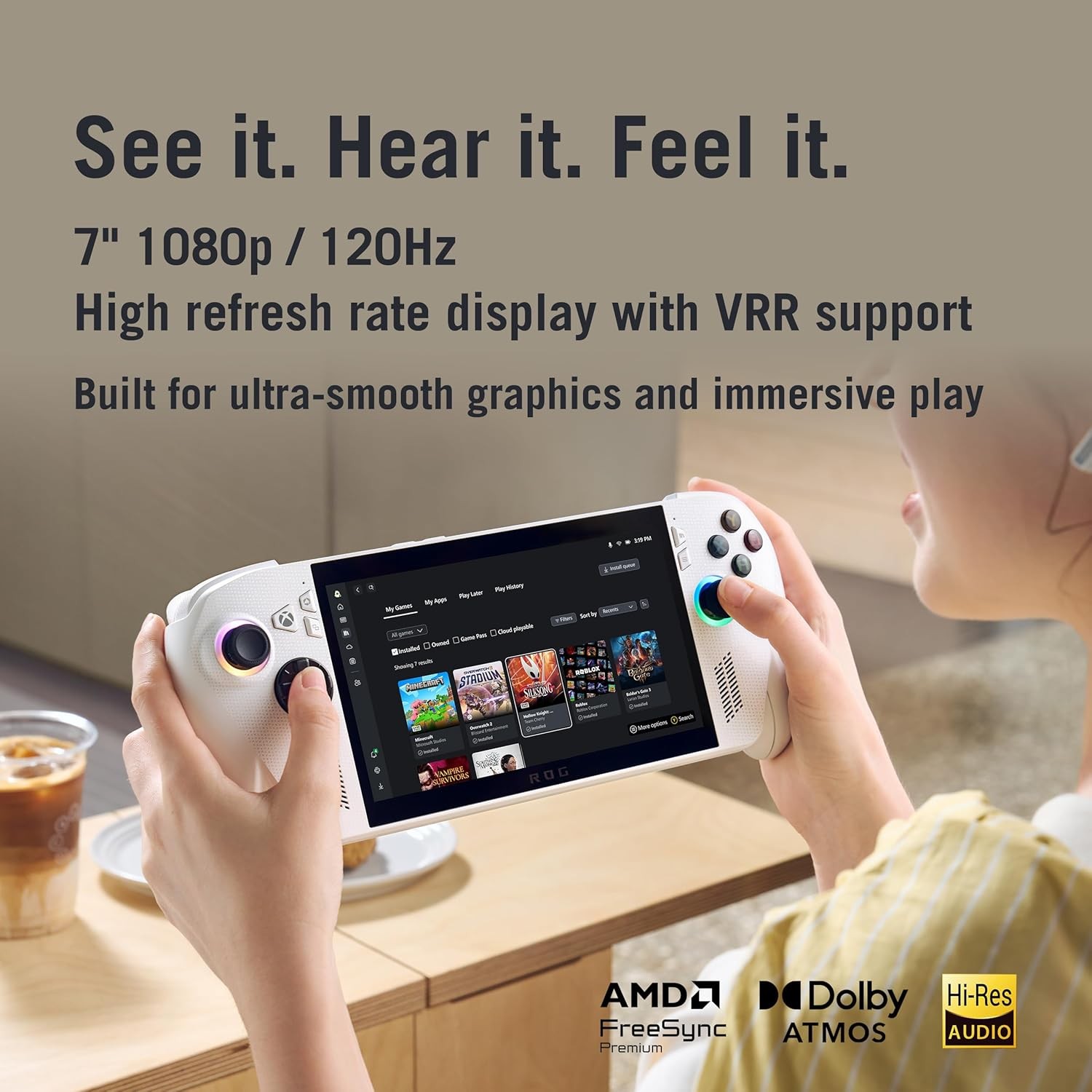 Asus ROG Xbox Ally 7″ FHD 120Hz Gaming Handheld AMD Ryzen Z2 A 16GB 512GB SSD