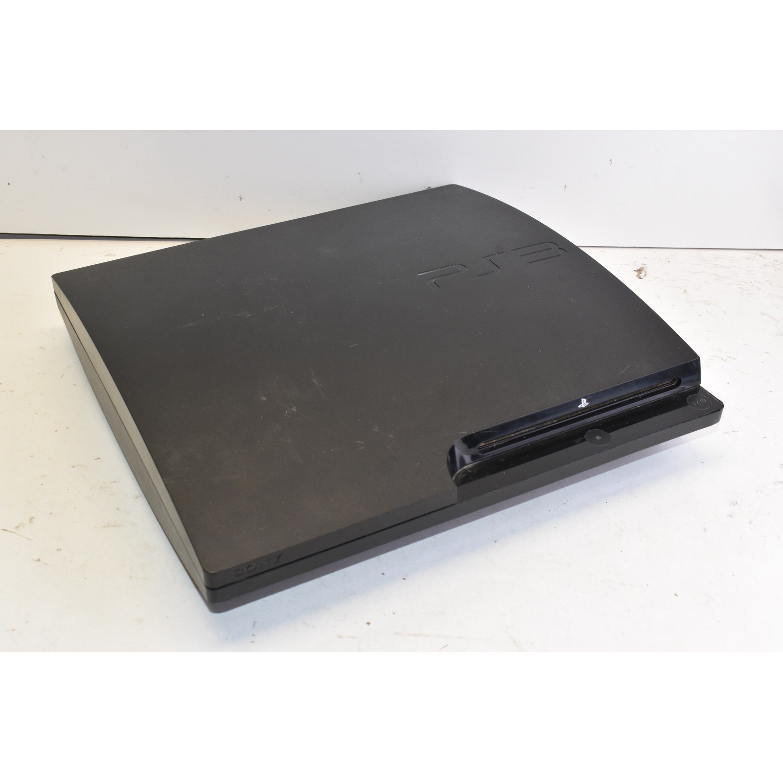 Sony PlayStation 3 Slim Charcoal Black Console CECH-3001A 160GB Works- READ