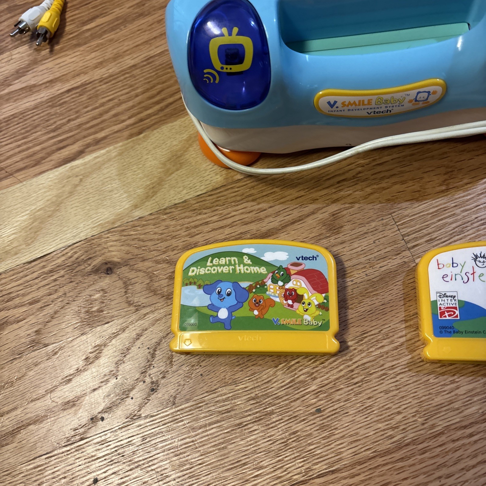 VTech VSmile Baby Infant Development System Console With 2 Games WORKS