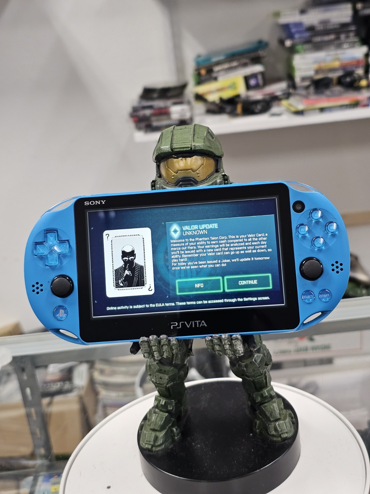 Sony PlayStation Vita Aqua Blue Wi-Fi