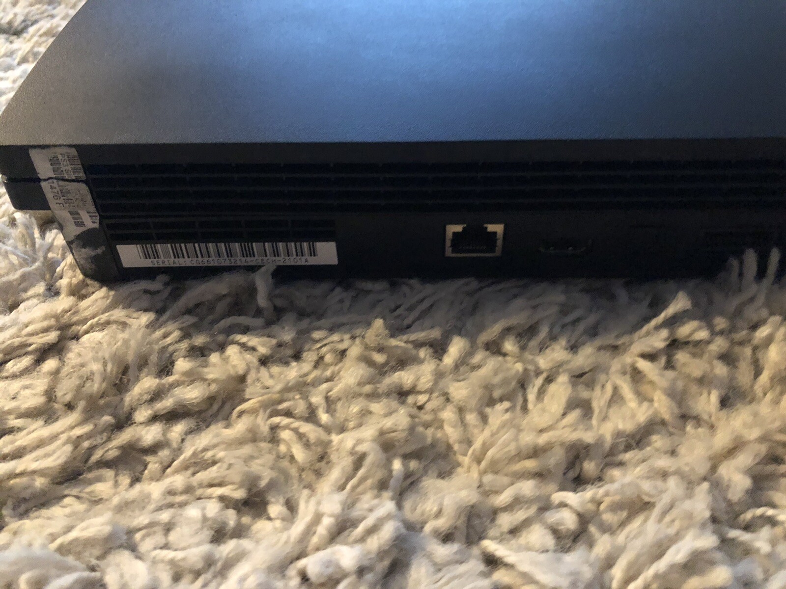 Sony CECH-2101A PlayStation 3 Slim 120GB CONSOLE ONLY As Is Read Parts