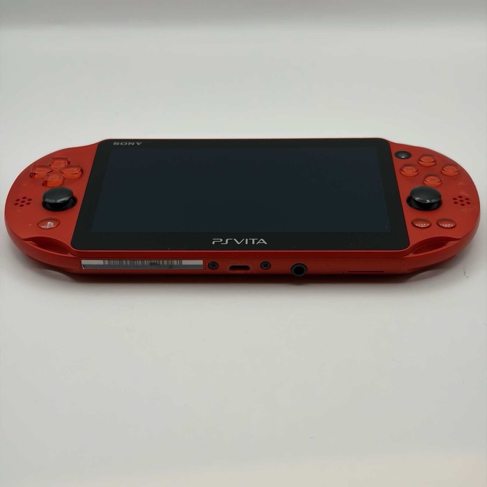 SONY PS Vita PCH-2000 Console Orange Very Good Fast Shipping No joystick drift.