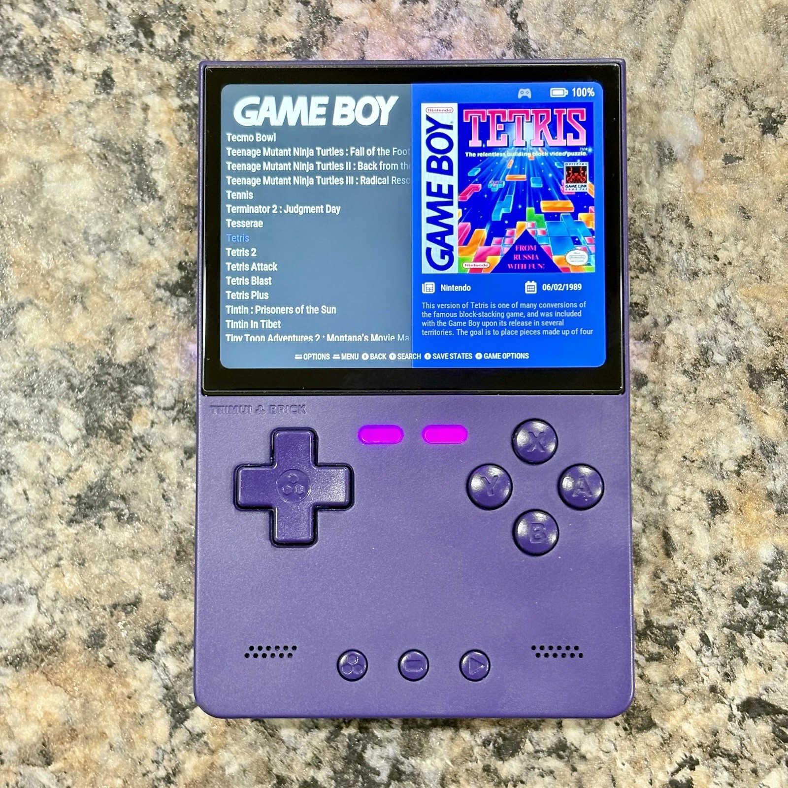 Trimui Brick Retro Gaming Handheld, New 64GB Card, Custom Loaded Ready To Play
