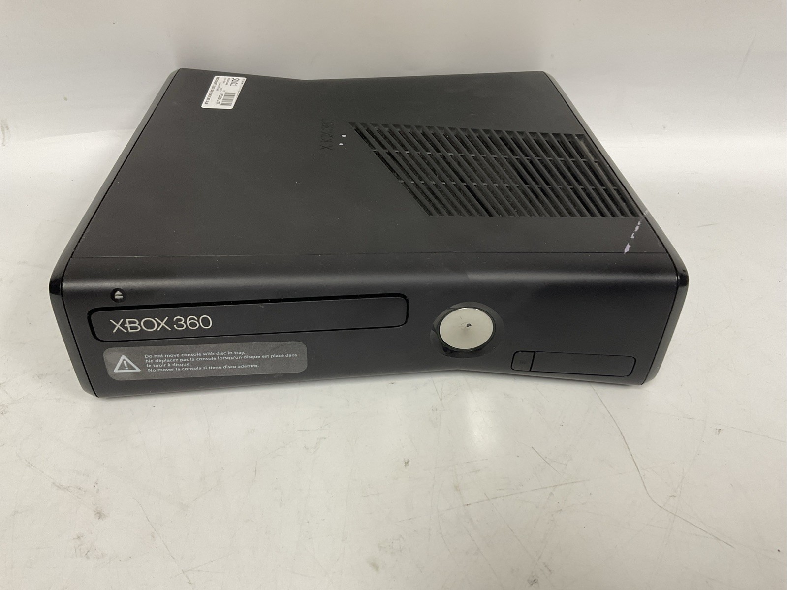 Microsoft Xbox 360 Slim S 4gb Console ONLY NO CORDS UNTESTED