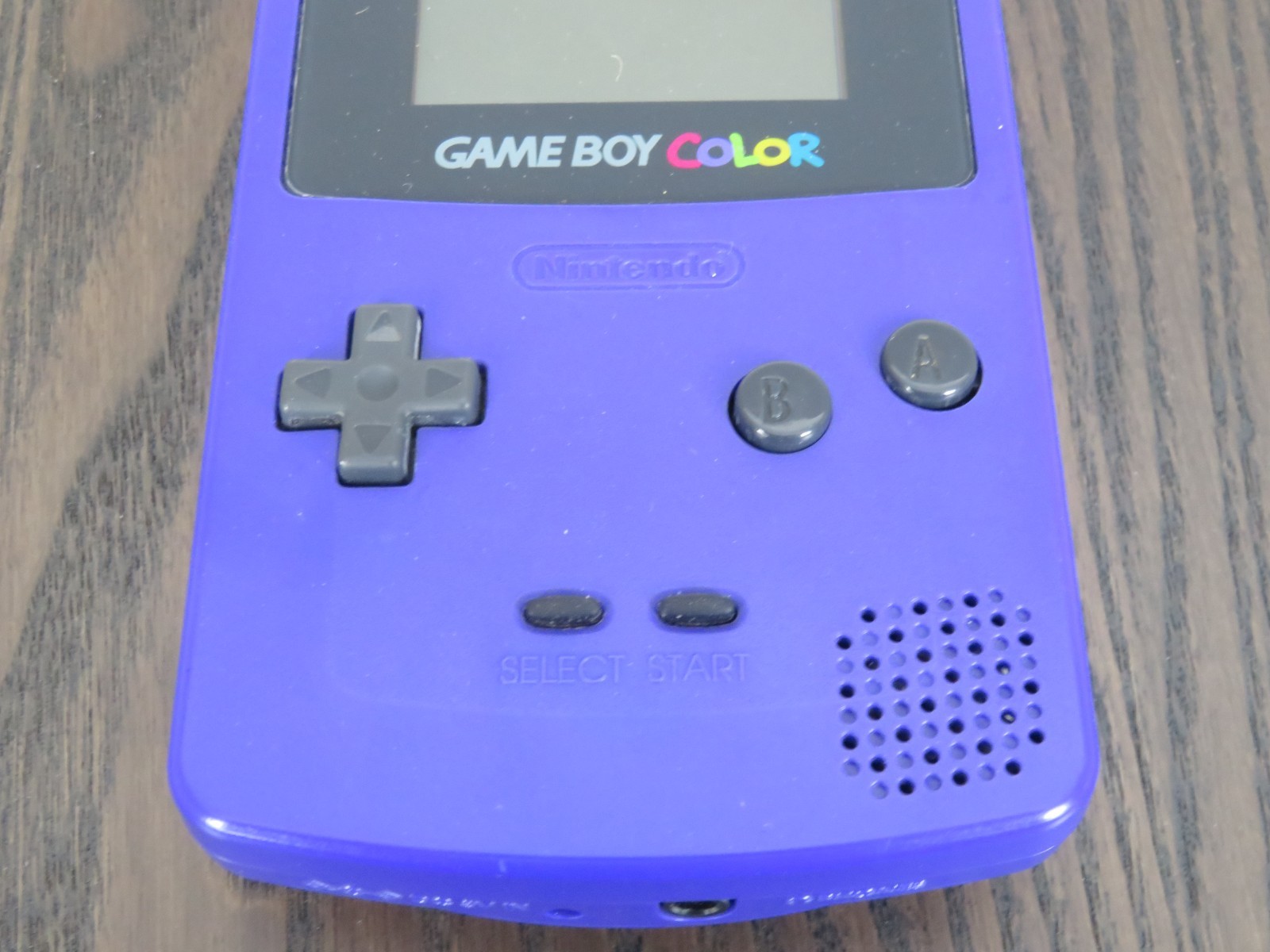Nintendo Gameboy Game Boy Color CGB-001 Grape Purple Tested Working Excellent