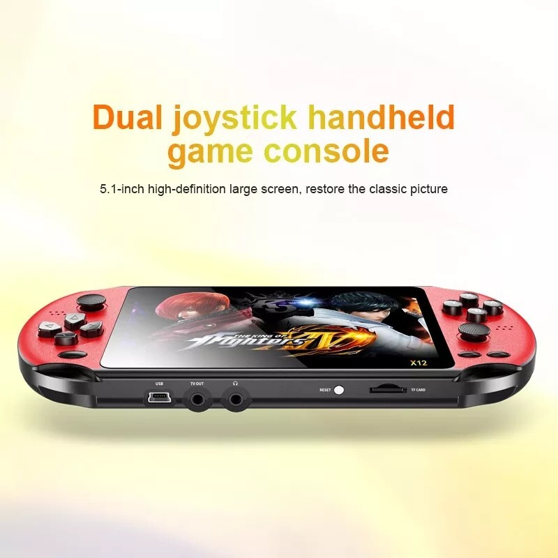 Portable Console 2000 Built-In Games TV Connection Retro Classic 5 Inch