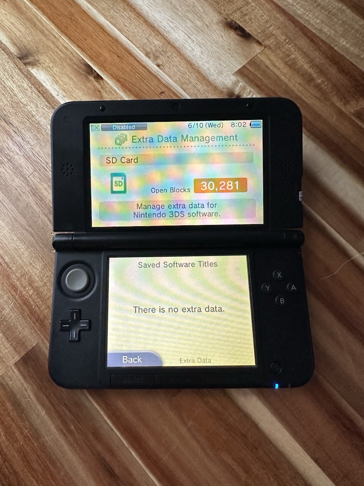 Nintendo 3DS XL Red (W/ Case/Chargers & 4GB SD Card) Tested/Works (Read Details)