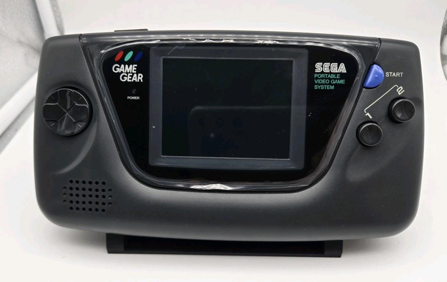 SEGA Game Gear Restored – Recapped, New Glass Lens, AC Adapter, Tested