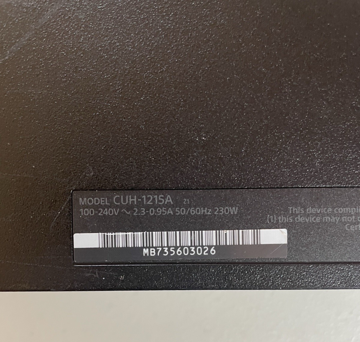 Sony PlayStation 4 Console – 500 GB (CUH-1215A)