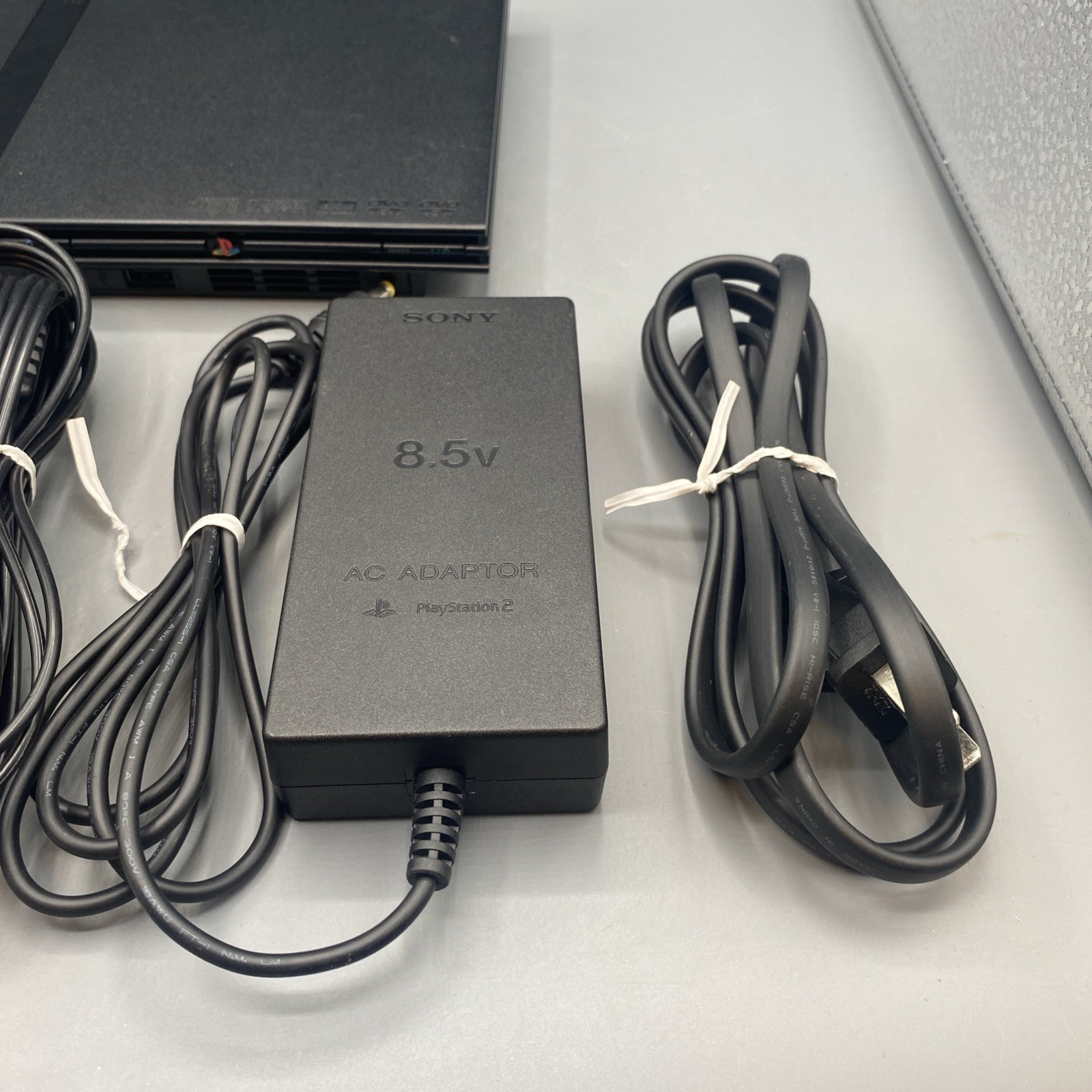 Sony PlayStation 2 Slim PS2 Console SCPH-79001 Cords & Controller Bundle Tested