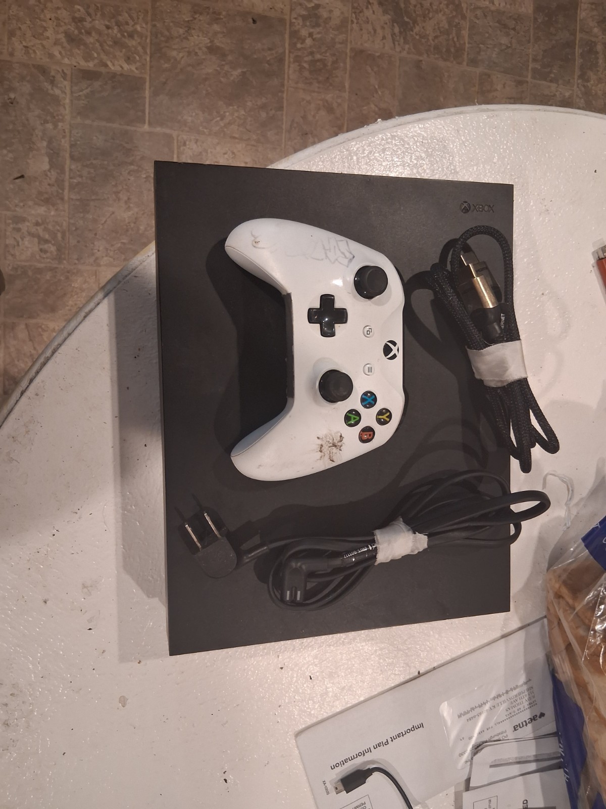 Microsoft Xbox One X 1TB Project Scorpio Limited Edition Console – Black (1787)