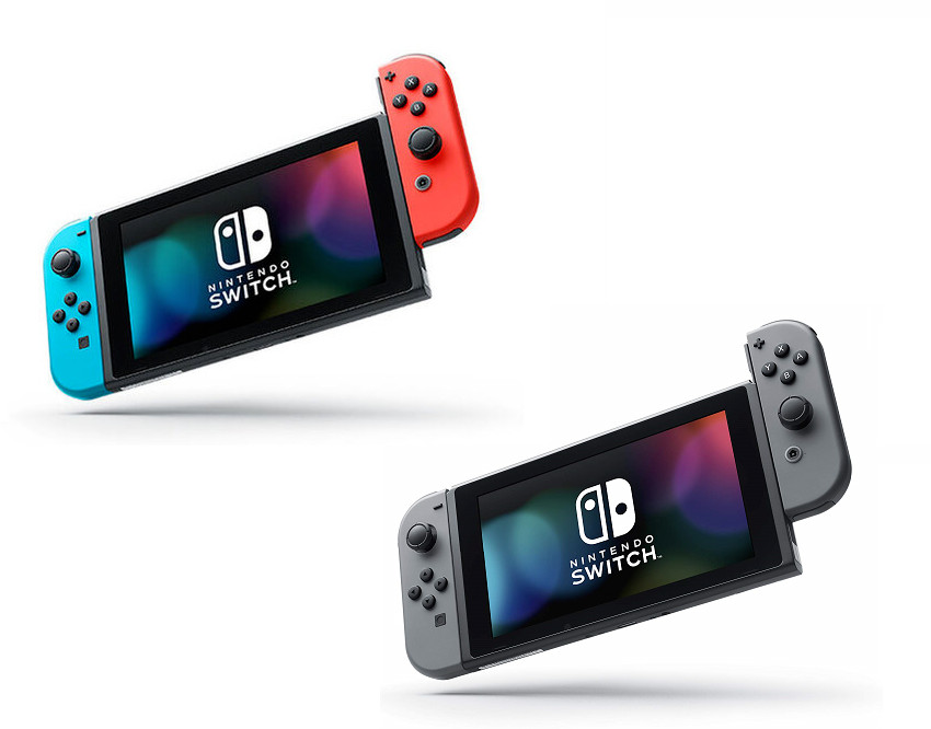 Nintendo Switch Console & Cord Colors Various Handheld Console HAC-001 (01) Used